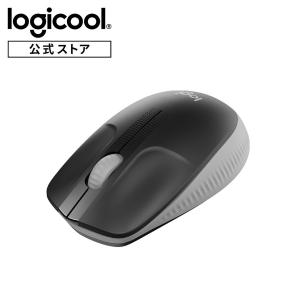 マウス ロジクール ワイヤレスマウス ス マウス M190MG 左右対称 無線 USB windows mac chrome M190 グレー 正規品