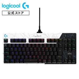 メカニカル ゲーミング キーボード Logicool G LoL K/DA PRO リーグ オブ レジェンド League of Legends テンキーレス 有線 タクタイル G-PKB-002LoL 正規品
