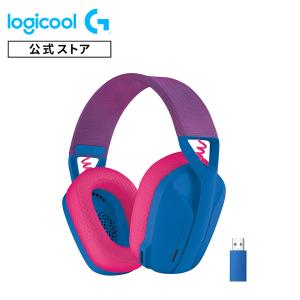 Logicool G ゲーミングヘッドセット G435BL ブルー LIGHTSPEEDワイヤレス  国内正規品