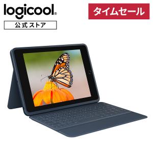 ロジクール Logicool キーボード一体型ケース Rugged Combo3 iK1054EC 日本語配列 スマートコネクタ クラシックブルー 国内正規品