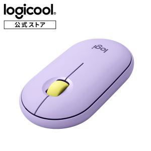 ワイヤレスマウス ロジクール Pebble M350LV bluetooth 薄型 静音 ラベンダー windows mac Chrome iPad Android 正規品 2年間無償保証