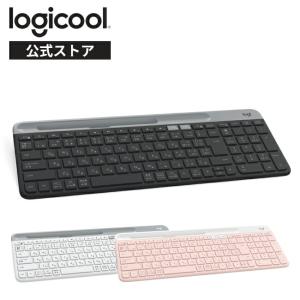 ワイヤレスキーボード ロジクール K580 日本語配列 静音 Bluetooth PC スマホ タブレット 超薄型 無線 K580GR K580OW K580RO 正規品 2年間無償保証