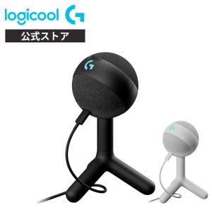 Logicool G Yeti Orb コンデンサー RGB ゲーミングマイク LIGHTSYNC対応 USB 単一指向性 カーディオイド PC Windows Mac G-YETI-ORB-BK G-YETI-ORB-WH 国内正規｜logicool