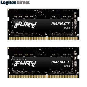 キングストン Kingston FURY デスクトップPC用メモリ 16GB 3200MHz DDR4 CL20 SODIMM  FURY Impact KF432S20IBK2-16