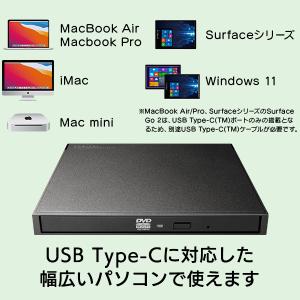 DVD ドライブ 外付け Windows Ma...の詳細画像2