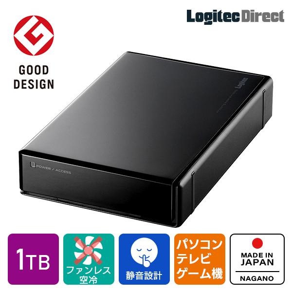 外付け HDD 据え置き 1TB テレビ録画 パソコン PS4 / PS5 対応 3.5インチ Wi...