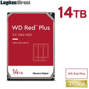 内蔵HDD CMR 14TB WD Red Plus WD140EFGX 3.5インチ 内蔵ハードディスク WD140EFGX ウエデジ int