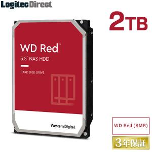 内蔵HDD 2TB WD Red WD20EFAX 3.5インチ 内蔵ハードディスク SMR LHD-WD20EFAX ウエデジ int fid