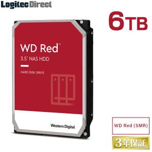 内蔵HDD SMR 6TB WD Red Plus WD60EFAX 3.5インチ 内蔵ハードディスク LHD-WD60EFAX ウエデジ int fid