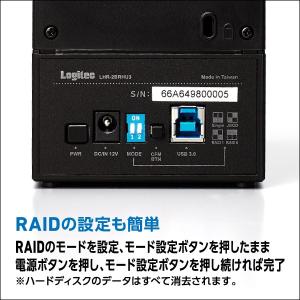 HDDケース 2台 搭載可 外付け RAID機...の詳細画像3