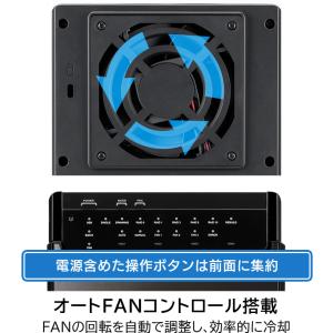 RAID 機能 HDDケース 4台 3.5イン...の詳細画像4