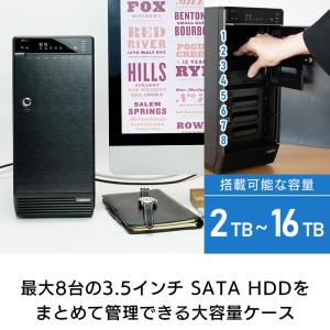 HDDケース 8台 搭載可 8BAY 外付け ...の詳細画像1
