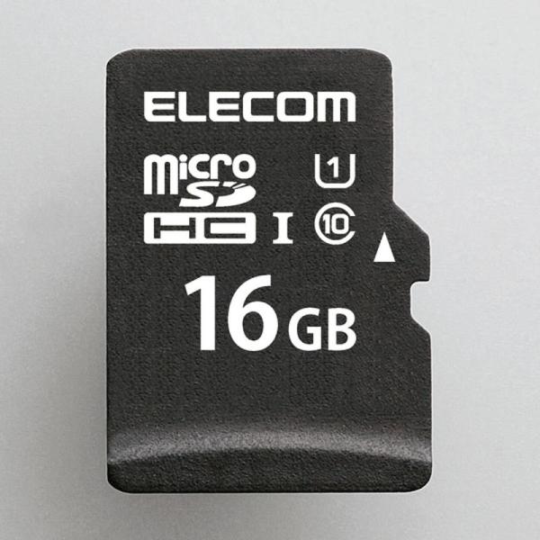 エレコム アウトレット  microSDカード 16GB SDHC Class10 データ復旧サービ...