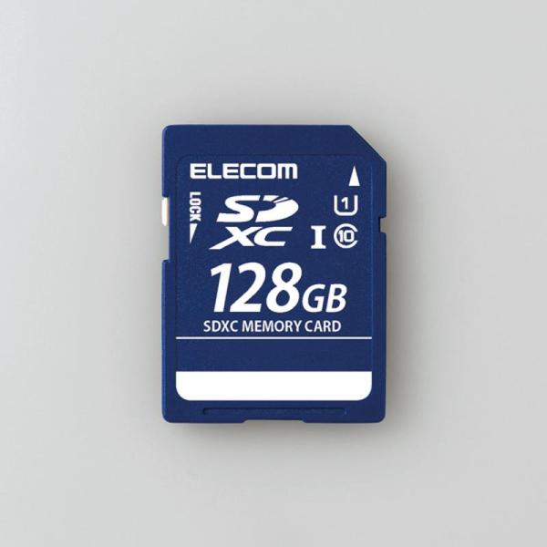 エレコム アウトレット  SDカード 128GB  SDXC データ復旧サービス UHS-I U1 ...