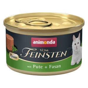 アニモンダ フォムファインステン ムース 七面鳥 キジ 85g animonda 猫缶 缶詰 パウチ ペット ペット用｜logos-pet