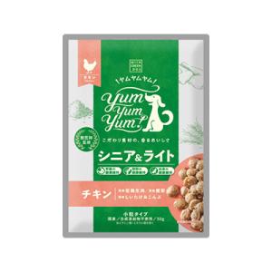 ウィズ グリーンドッグ ヤムヤムヤム シニア&ライト チキン ドライタイプ 犬用 50g