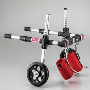 セット販売 ペットアドバンス ドギーサポーター本体M + 専用ハーネス3 レッド 犬用