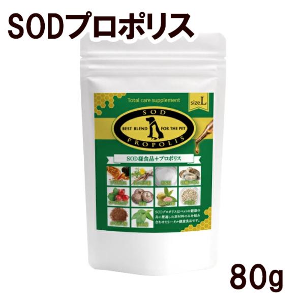 プラネットセラピープログラム SODプロポリス ベストブレンド Lサイズ（80g）