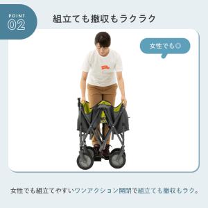公式 ロゴス ROSY ラゲージキャリー Gr...の詳細画像2