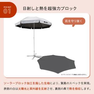 公式 ロゴス 220UV ソーラーブロックパラ...の詳細画像1