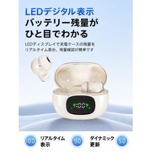 ワイヤレスイヤホン Bluetooth ワイヤ...の詳細画像3