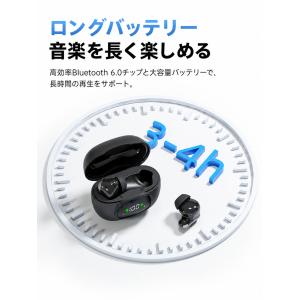 ワイヤレスイヤホン Bluetooth ワイヤ...の詳細画像5