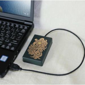 ソマヴェディック パワーブラック ポータブルブレスレット（大