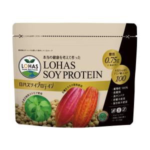 ソイプロテイン ココア味 お試し 100g 非遺伝子組み換え 大豆 アミノ酸スコア100 植物性100％ 有機生カカオパウダー配合 砂糖 人工甘味料不使用 ロハス