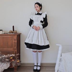 高品質 新品未使用 ゆめかわいい メイド服 コスプレ コスプレ