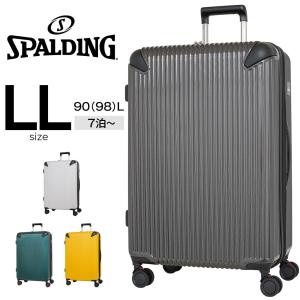 SPALDING スーツケース ファスナータイプ 旅行日数目安：10日以上 114L