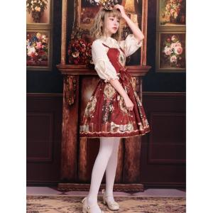 一部即納】ロリータ服 童話柄ジャンパースカート jsk ジャンスカ