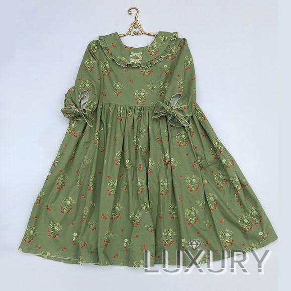 【受注生産納期40日】ロリータ服 Sweet Dreamer Vintage 野いちご柄 ワンピース...