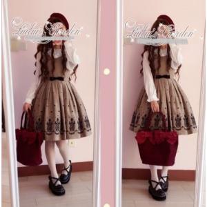 ロリータ服 ジャンスカ2色 Lulu's garden クラシカル