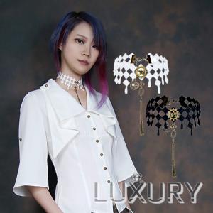 ロリータファッション Steampunk チョーカー ゴスロリ スチームパンク レトロ 古風 アンティーク ゴシック パンク 2色 ポスト投函対応 Loli2962 Luxury ラグジュアリ 通販 Yahoo ショッピング