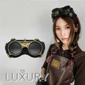 ロリータ服 ロリータファッション ゴーグル 通年 スチームパンク steampunk 雑貨 ゴーグル 小物 アクセサリー 撮影 イベント おしゃれ レ｜loliloli