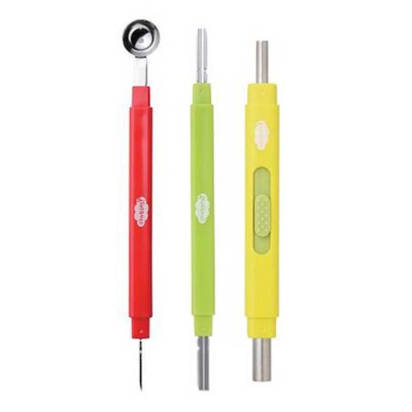 お弁当作り用　飾り切りナイフセット　調理グッズ　デコ弁キャラ弁　入園入学　幼稚園　保育園　小学校