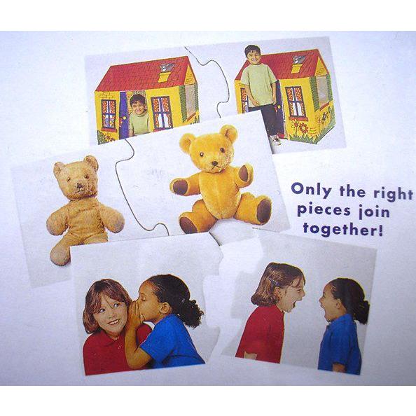 Opposites／反対語パズル　知育玩具　英語教材　入園　入学　幼稚園　保育園