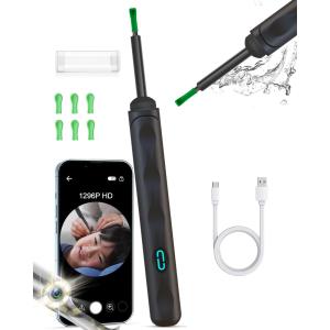 耳かきカメラ WIFI接続 スマホ連動 耳掃除ツール Android iOS対応 [家族みんなの