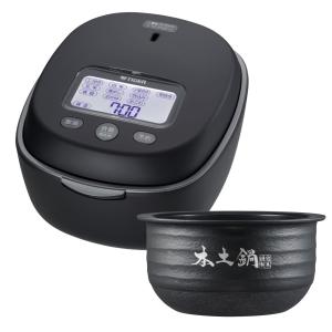 炊きたて タイガー 土鍋圧力IH炊飯ジャー(5．5合炊き) エボニー