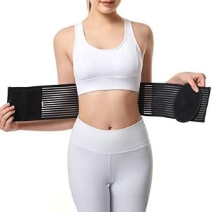 男性と女性のための臍ヘルニアベルト-圧縮パッドに...の商品画像