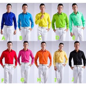 演出服 カラオケ衣装 長袖 シャツ イベント 撮影