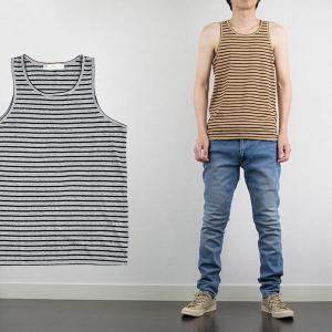 Liss リス ボーダータンクトップ BORDER TANK TOP｜london-game