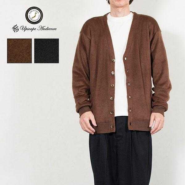 ウール混 シャギー カーディガン ニット CARDIGAN WOOL MIX SHAGGY オーディ...