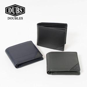 二つ折り財布 本革 レザーウォレット LEATHER WALLET ダブルス DOUBLES ハーヴェスト HARVEST｜london-game