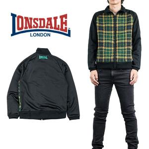 チェックジャージ CHECK TRACK TOP ロンズデール LONSDALE｜london-game