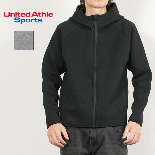 UNITED ATHLE SPORTS ユナイテッドアスレ ダンボールニット ジップパーカ DOUB...