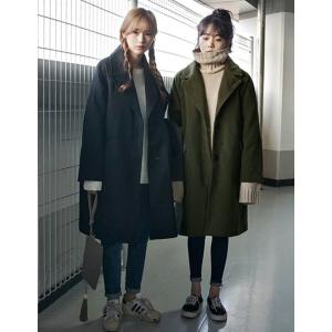 コート チェスターコート 冬 暖かい 綿入り チェスター コクーンコート レディース 通勤 通学 Ol 森ガール ナチュラル お揃いコーデ シンプル プチプラ x London Bridge 通販 Yahoo ショッピング