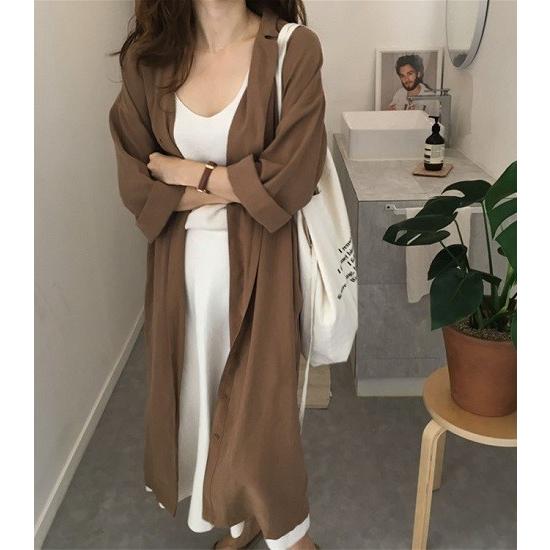 コート トレンチコート ロング丈 トレンチ 秋コート スプリングコート 春 秋 冬 上品 体型カバー...