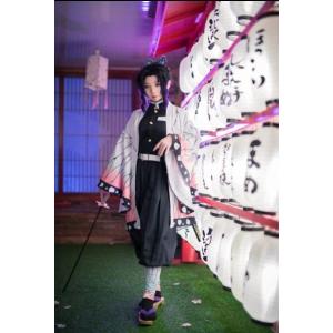 胡蝶しのぶ こちょう しのぶ コスプレ 服 衣...の詳細画像3