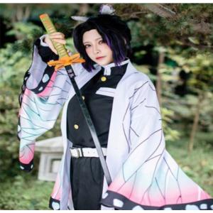 胡蝶 しのぶ こちょうしのぶ ウィッグ付き コスプレ 衣装 コスチューム